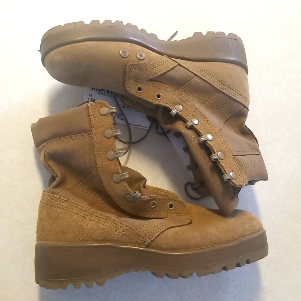 Rocky Entry Level Hot Weather Military Boot- Coyote Brown